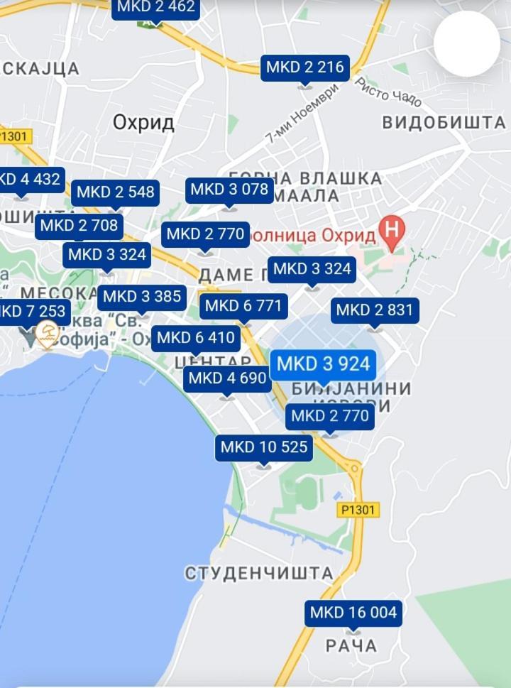 Apartment Biljana Ochryda Zewnętrze zdjęcie